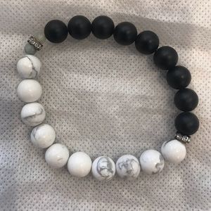 Beaded Stone Bracelet